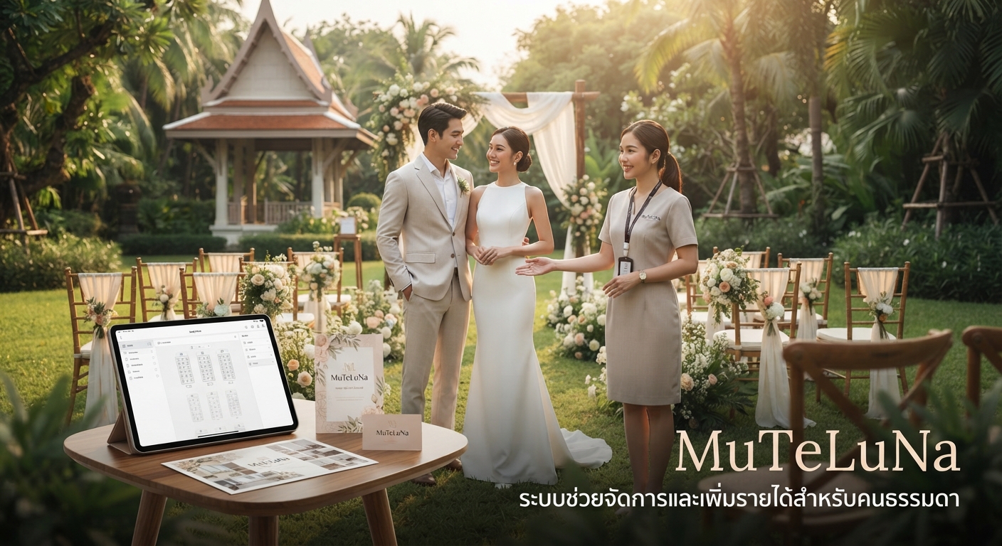 รับเป็นเวดดิ้งแพลนเนอร์/ออแกไนซ์งานแต่งงาน
