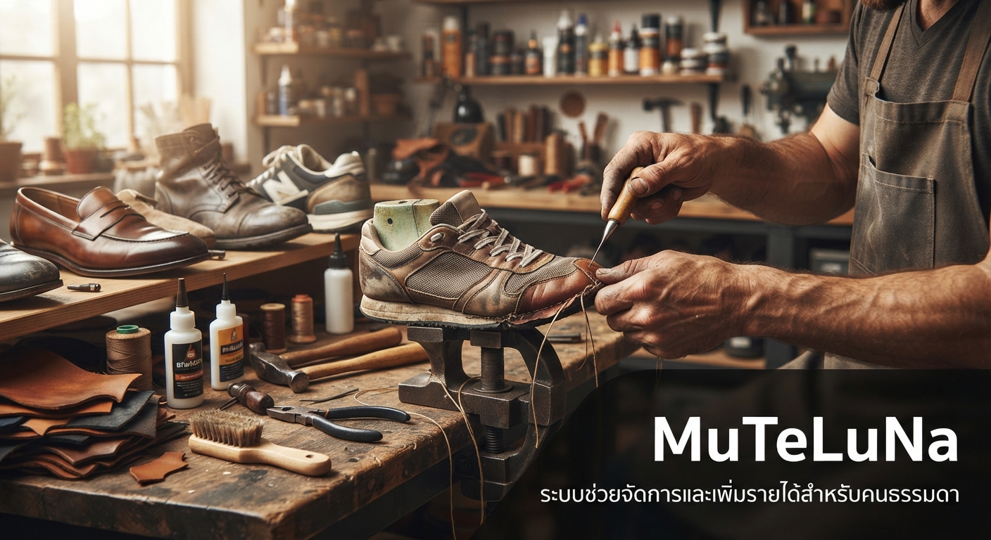 รับซ่อมรองเท้า