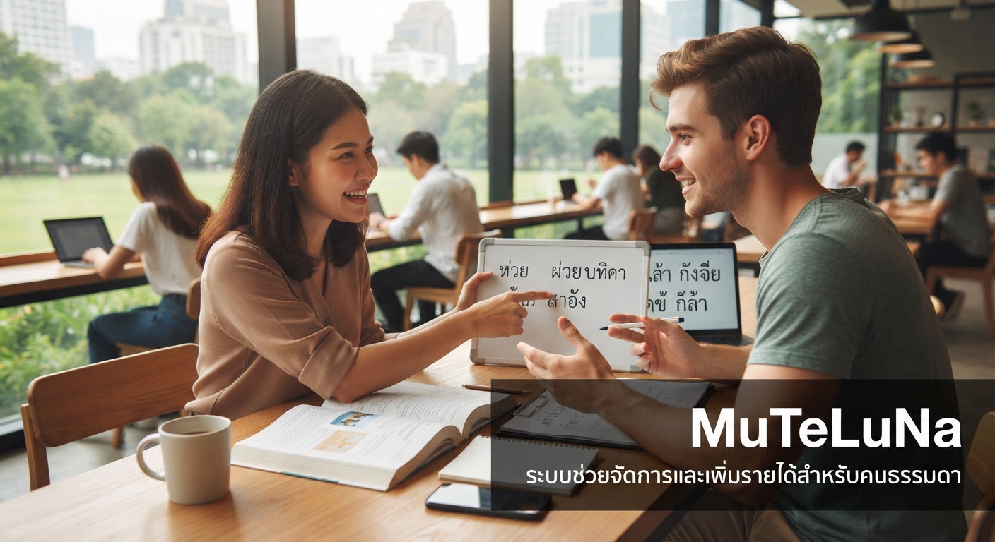 สอนภาษาไทยให้ชาวต่างชาติ