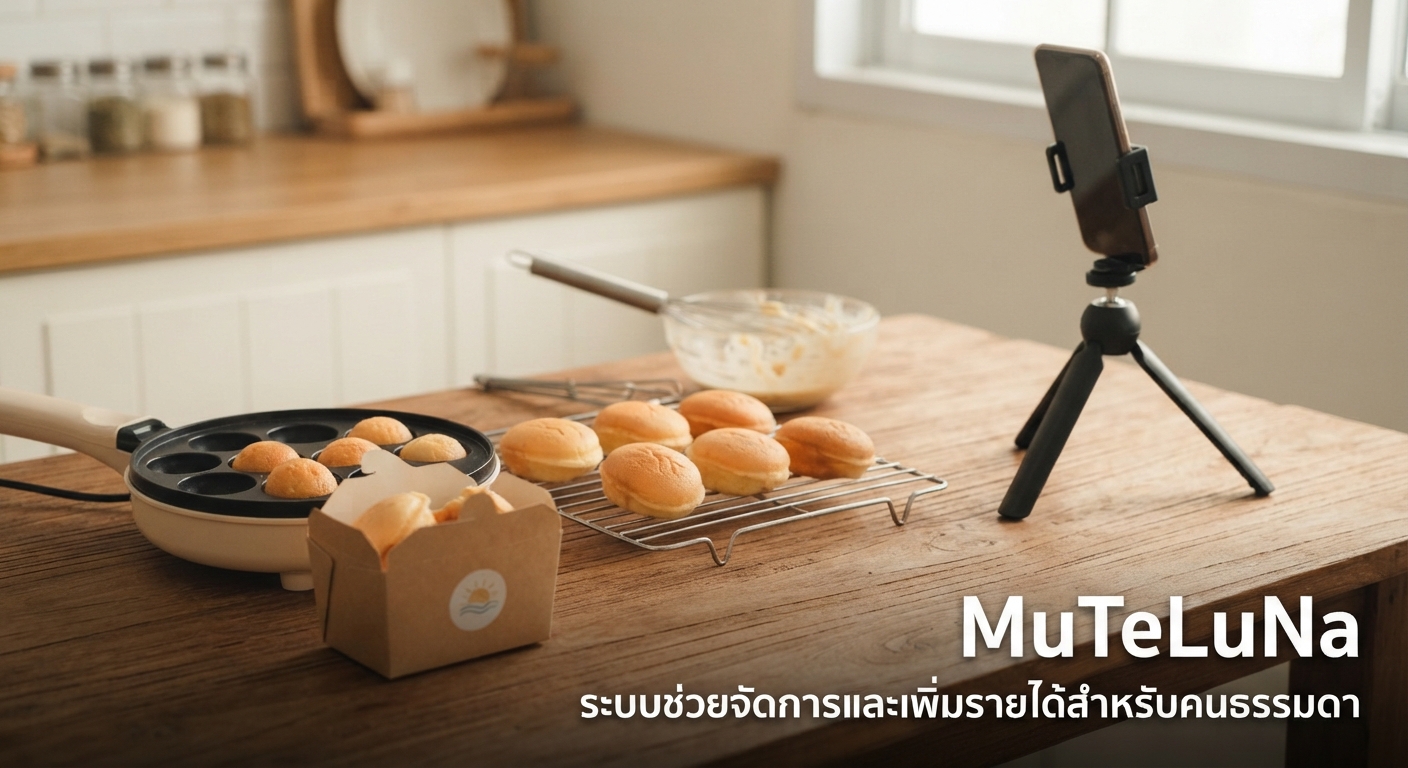 ทำขนมไข่ขายเดลิเวอรี่ (ไม่ซื้อแฟรนไชส์)
