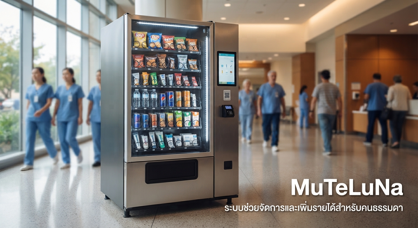 ตั้งตู้ขายขนม/เครื่องดื่มอัตโนมัติ (Vending Machine)