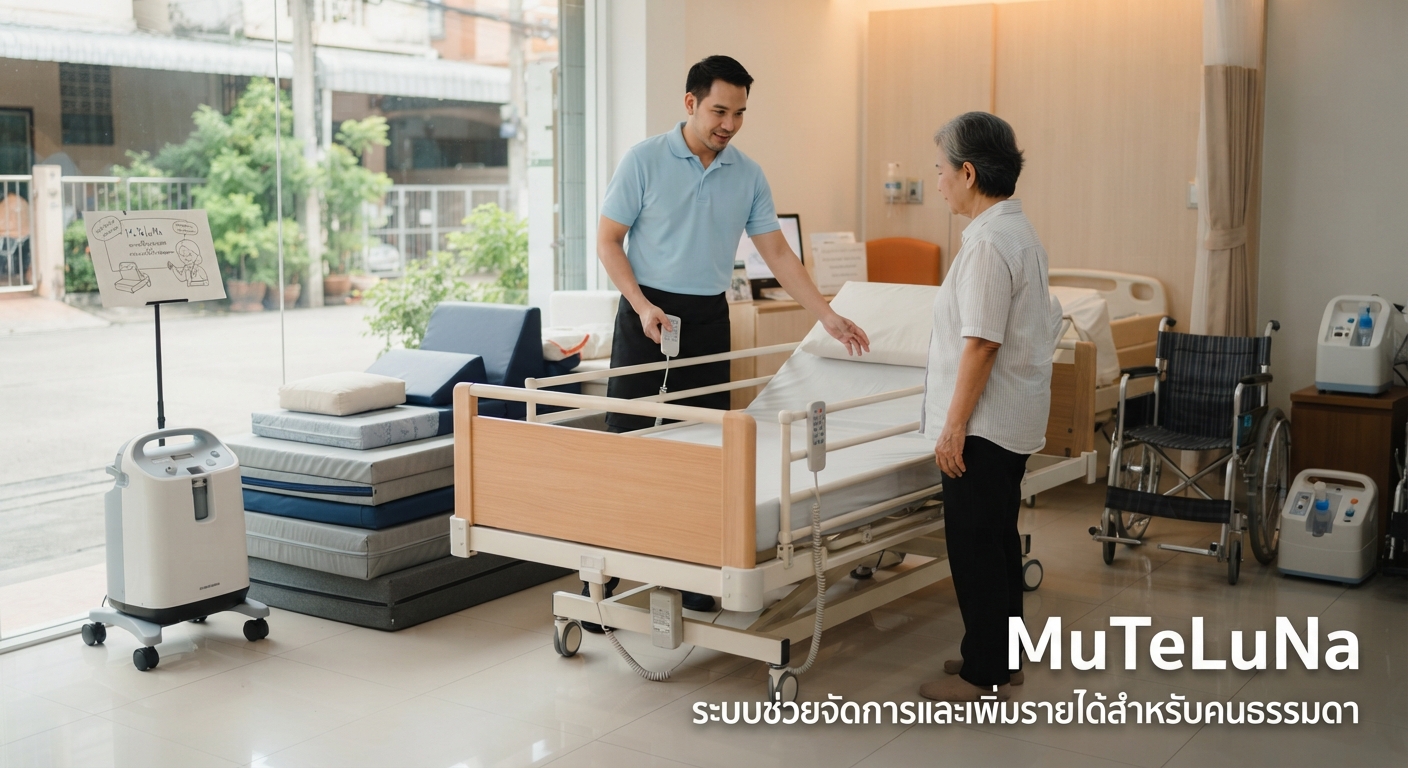 ให้เช่าอุปกรณ์การแพทย์สำหรับผู้ป่วยติดเตียง/ผู้สูงอายุ