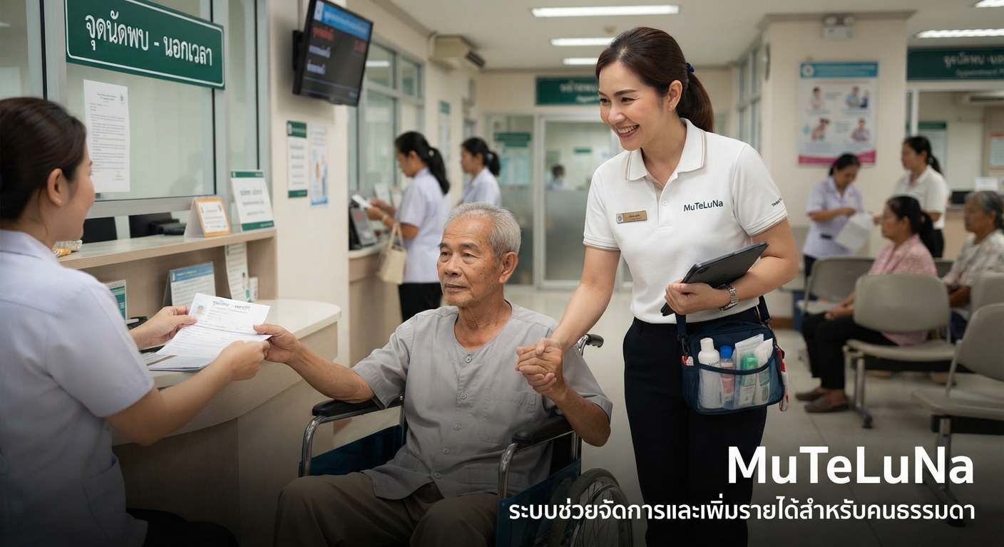 รับพาผู้สูงอายุ/ผู้ป่วยไปโรงพยาบาล