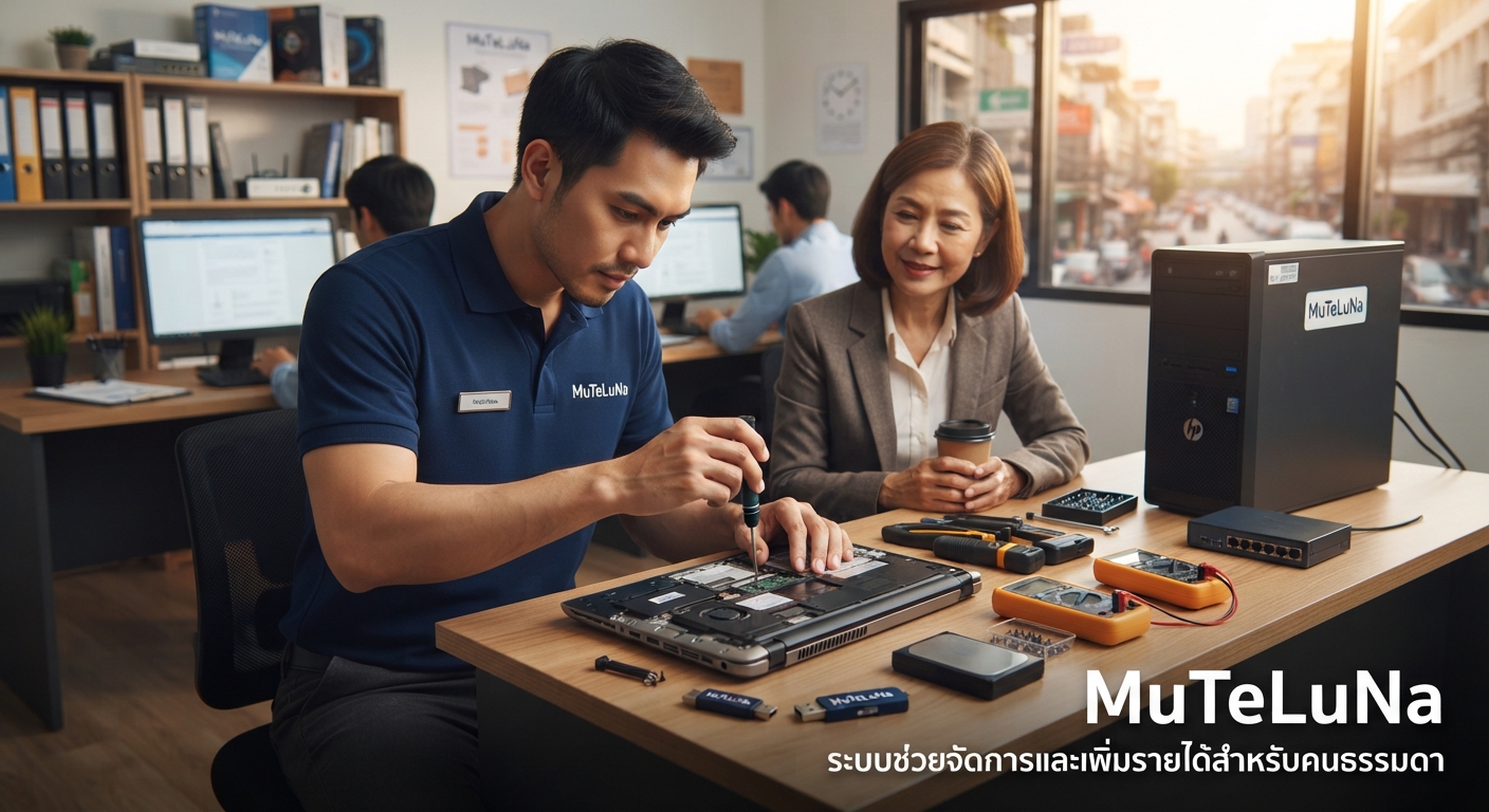 รับซ่อมคอมพิวเตอร์นอกสถานที่