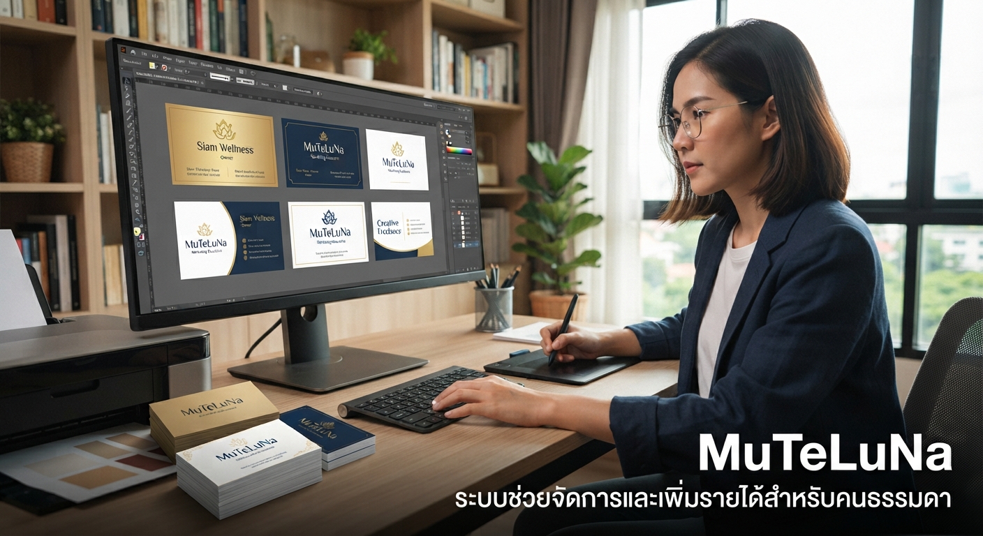 รับพิมพ์นามบัตร