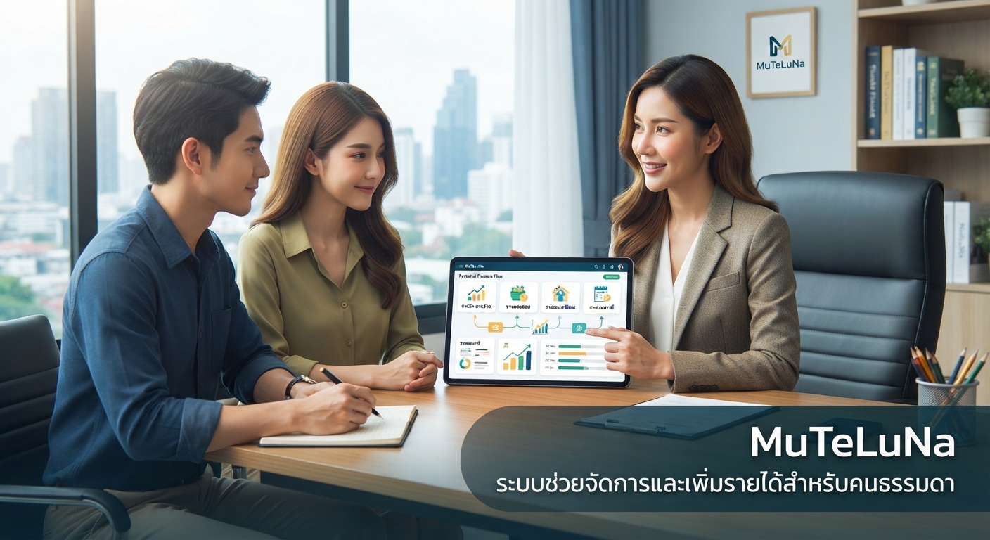 รับเป็นที่ปรึกษาวางแผนการเงินส่วนบุคคล