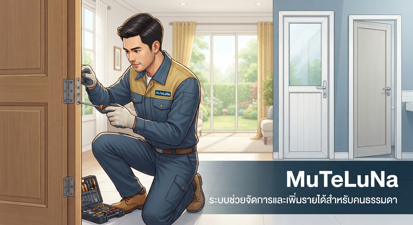 รับติดตั้ง/ซ่อมประตูบ้าน