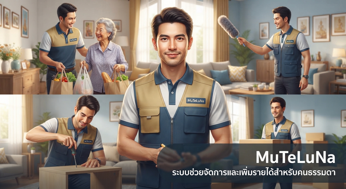รับเป็นคนทำงานจิปาถะประจำบ้าน (บริการครบวงจรแบบ Benriya ญี่ปุ่น)