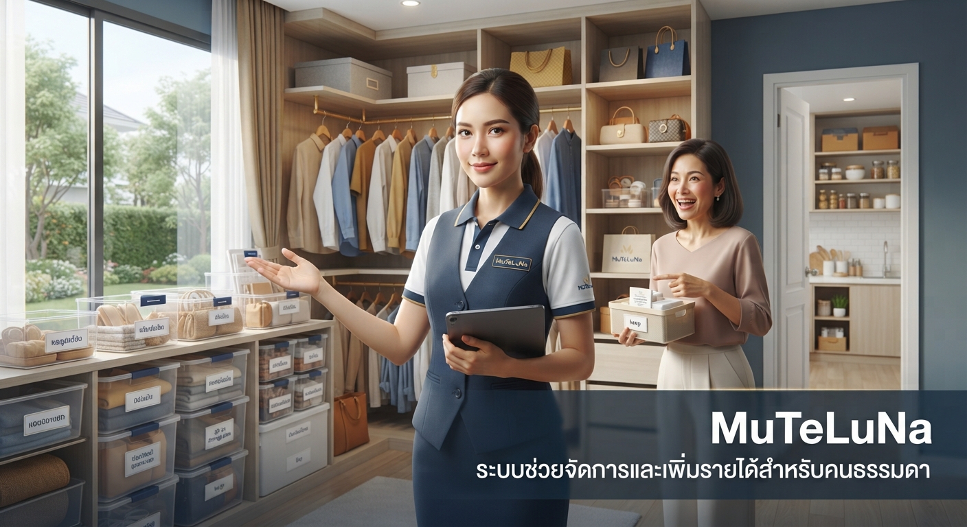 รับจัดระเบียบบ้าน/ตู้เสื้อผ้า (นักจัดระเบียบพื้นที่)
