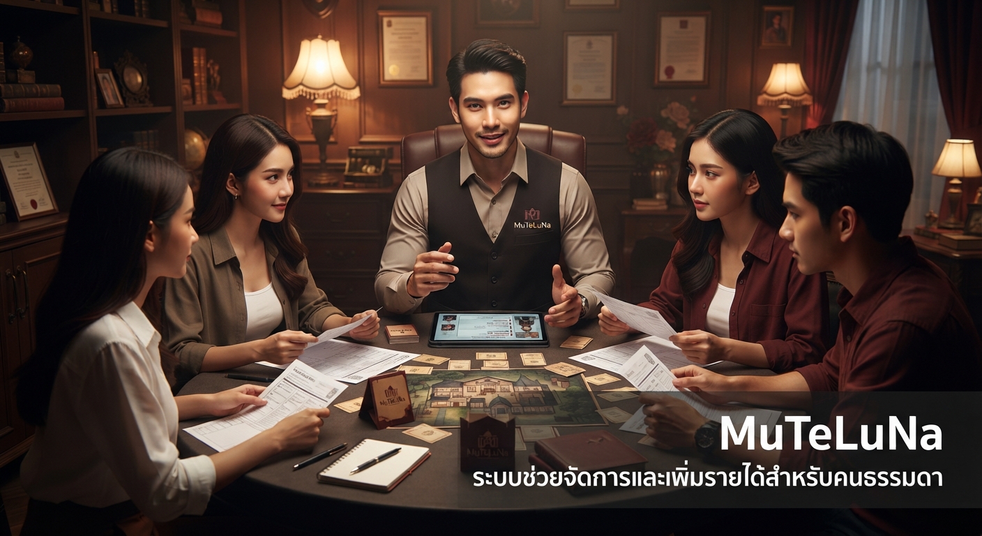 รับเป็นพิธีกรเกมไขคดี/สวมบทบาท (Murder Mystery Game Host)