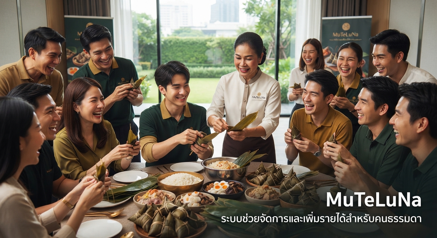รับเป็นวิทยากรสอนห่อขนมพื้นบ้านสำหรับงานอีเวนต์/ทีมบิลดิ้ง