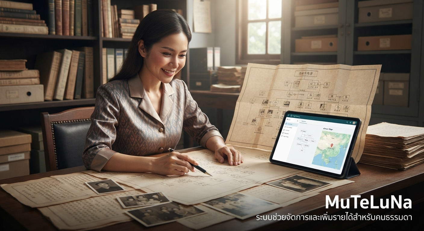 รับสืบค้นสายตระกูล/ประวัติครอบครัว (Genealogist)
