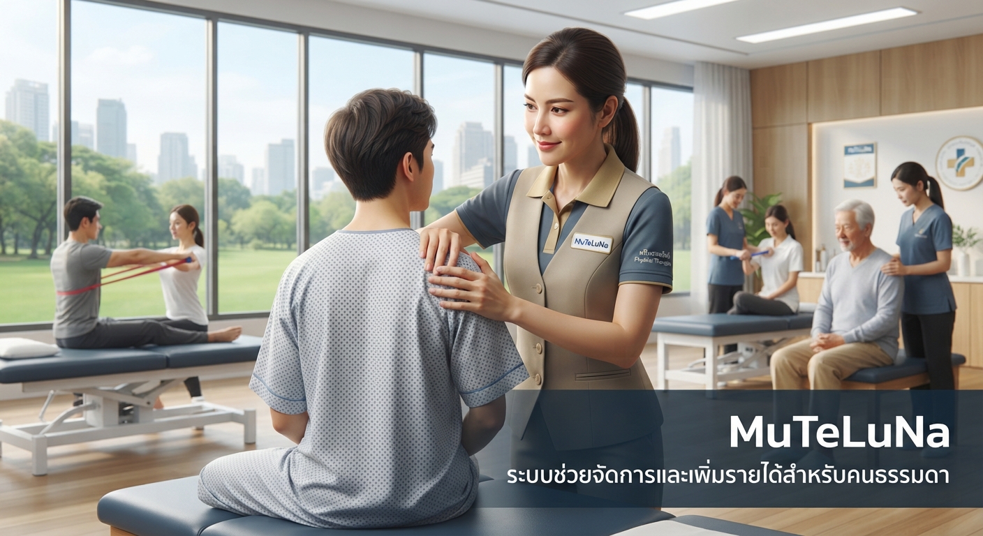 นักกายภาพบำบัด (รับเคสอิสระ/Home Visit)