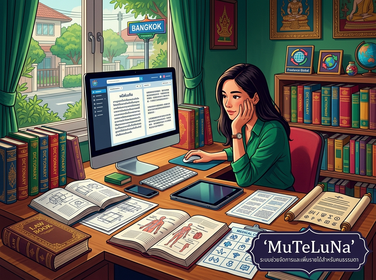 รับแปลเอกสาร/แปลภาษา ฟรีแลนซ์