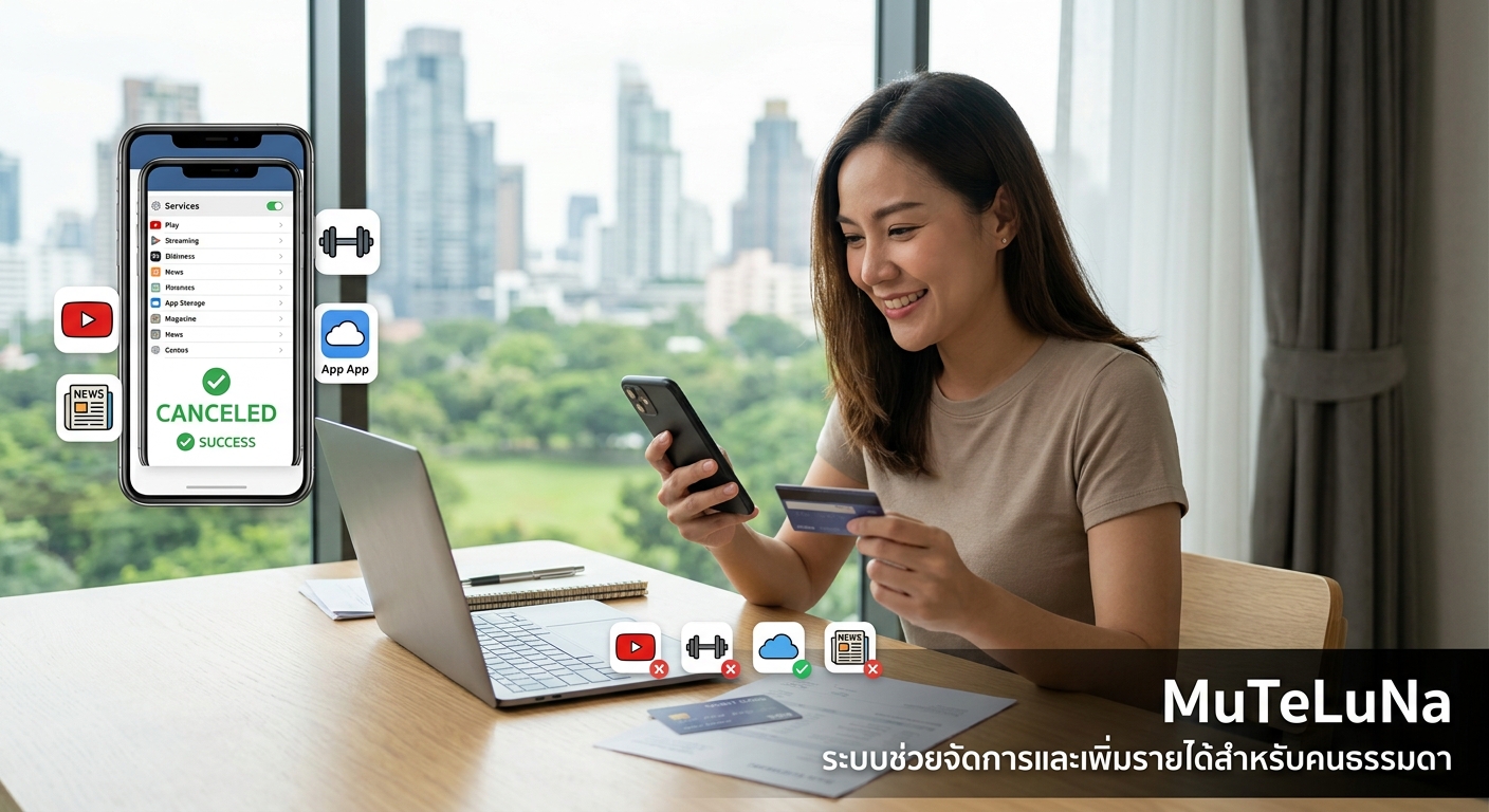 ยกเลิกบริการสมาชิกที่ไม่ได้ใช้ประจำ