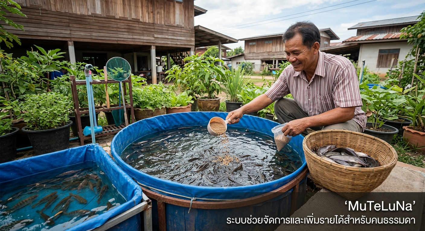 เลี้ยงปลาดุก/ปลานิลในบ่อพลาสติกขาย