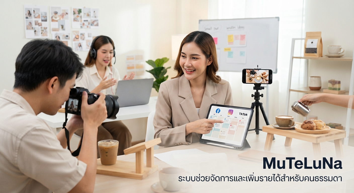 รับเป็น Social Media Manager ให้ธุรกิจเล็ก