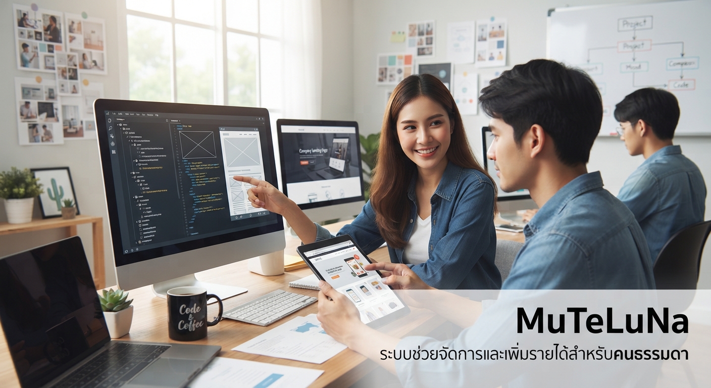 รับทำเว็บไซต์/Landing Page ให้ธุรกิจเล็ก