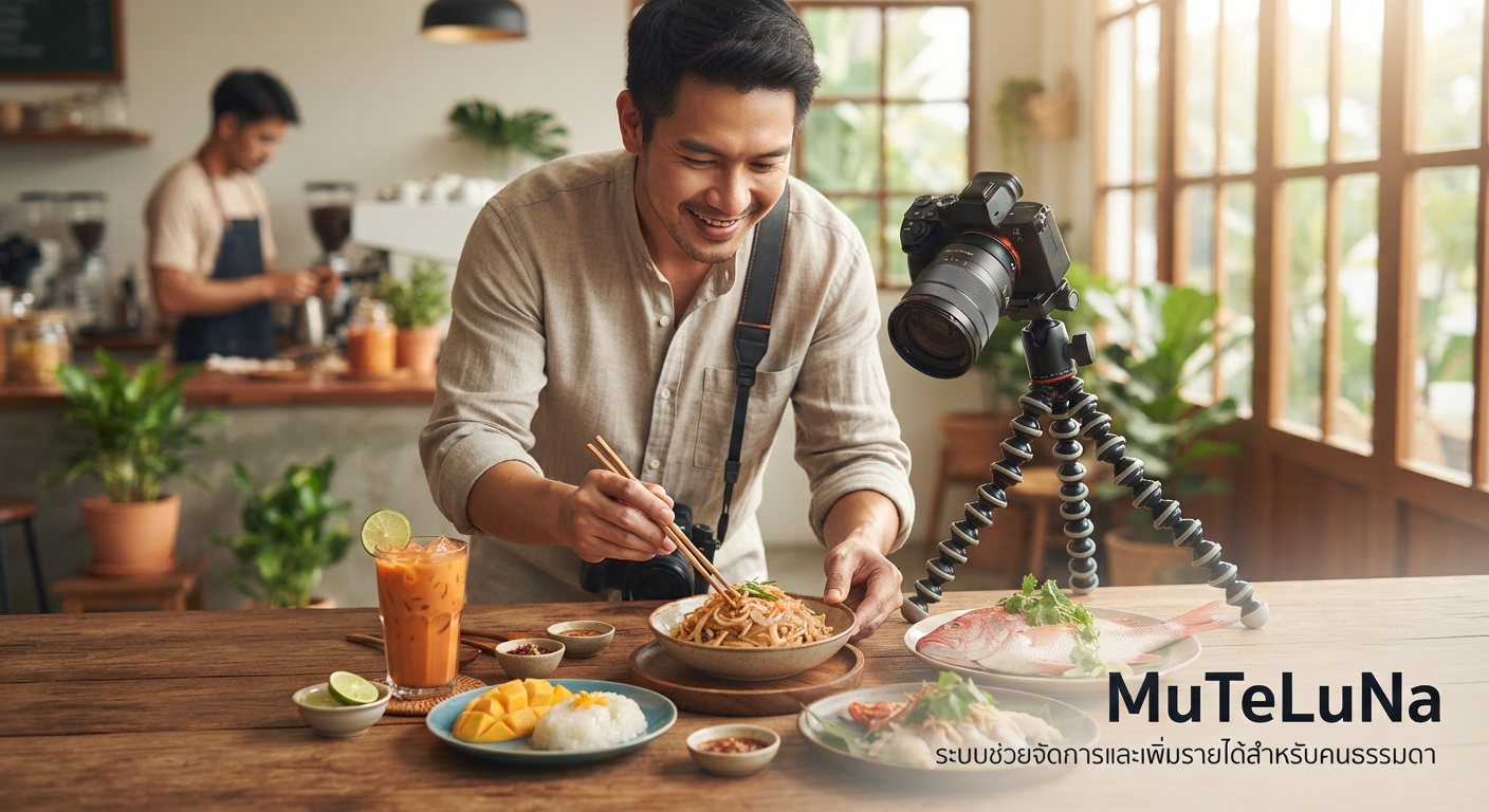 รับถ่ายภาพอาหารให้ร้านอาหาร/คาเฟ่